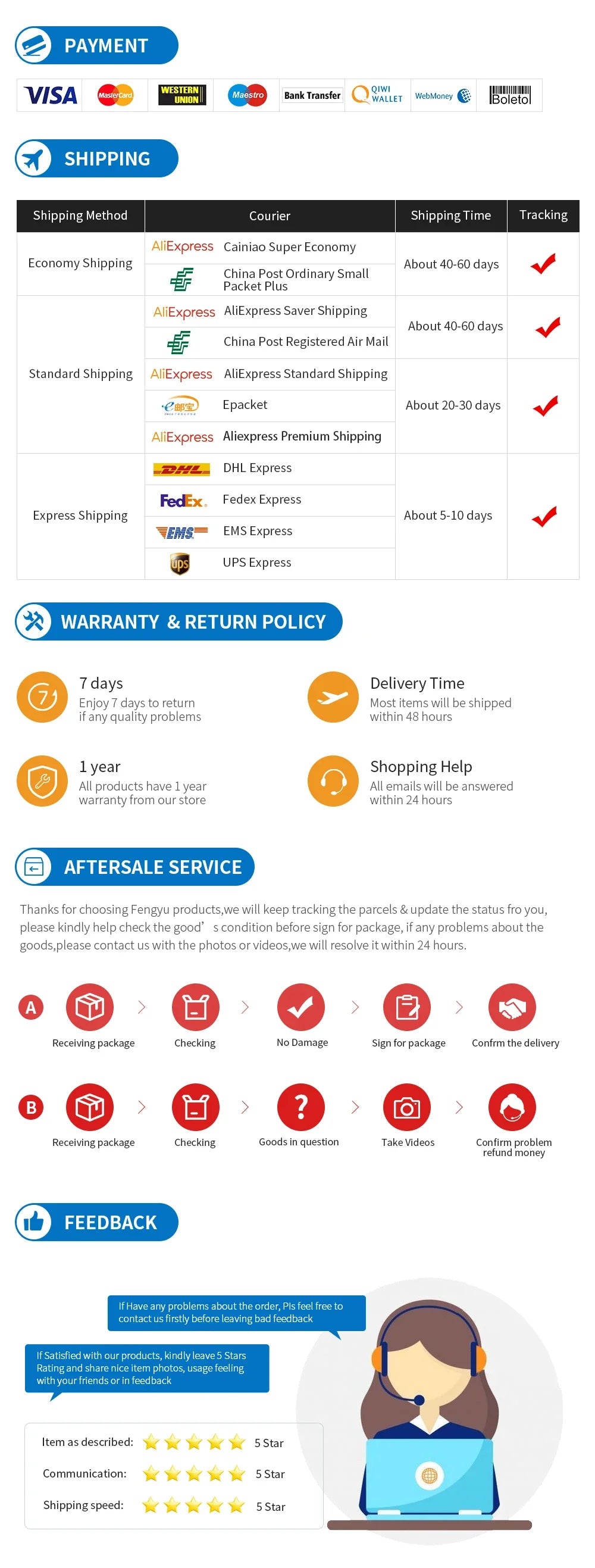 6-in-1 Fast Car Charger Mirza Store