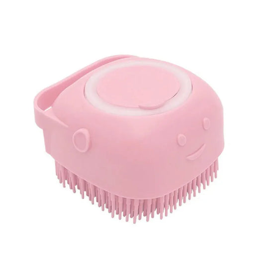 Pet dog silicone bath brush Clean care baby Baby bath massage brush Safe non-toxic pet products
