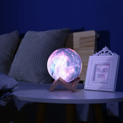 3D Printing Lunar Light Painting Creative Gift Night Light - Mirza Finds