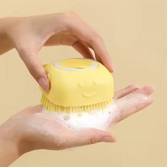 Pet dog silicone bath brush Clean care baby Baby bath massage brush Safe non-toxic pet products Mirza Store