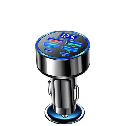 6-in-1 Fast Car Charger Mirza Store