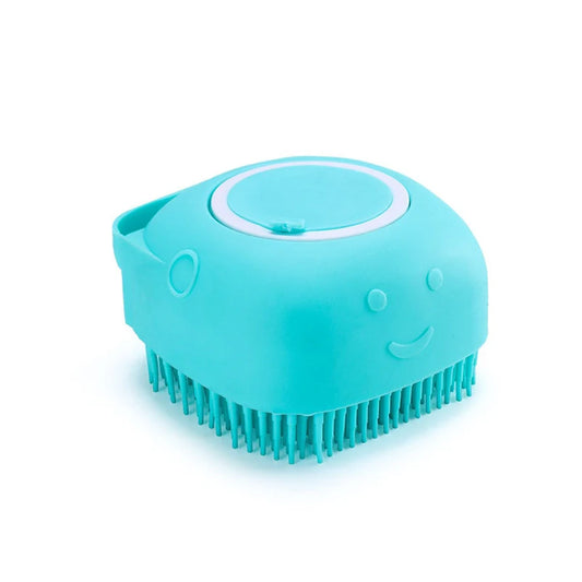 Pet dog silicone bath brush Clean care baby Baby bath massage brush Safe non-toxic pet products