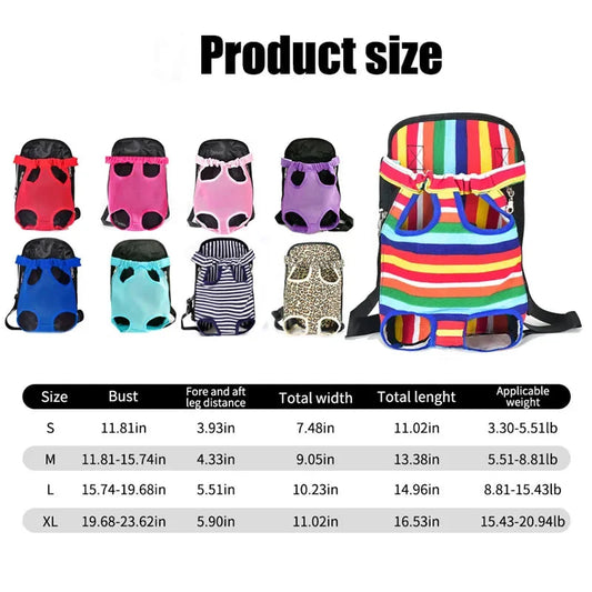Breathable Camouflage Dog Backpack Carrier Mirza Store