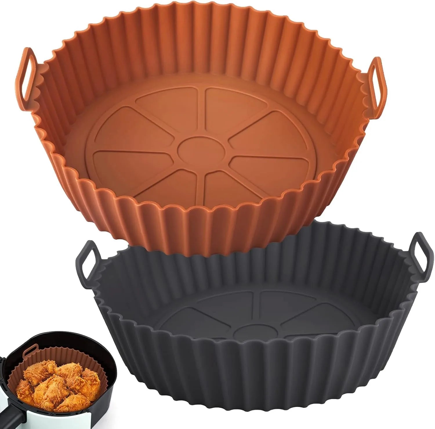 Reusable Silicone Basket for Airfryer & Baking Mirza Store