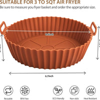Reusable Silicone Basket for Airfryer & Baking Mirza Store
