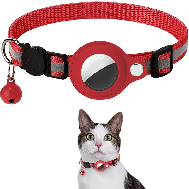 Anti-Lost Cat Collar with AirTag Protective Case Mirza Store