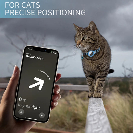Anti-Lost Cat Collar with AirTag Protective Case Mirza Store
