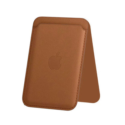 Apple MagSafe Leather Wallet – Magnetic Card Holder Case Mirza Store