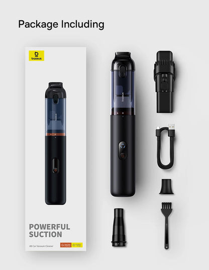 Baseus A5 Powerful & Portable  Wireless Car Vacuum Cleaner Mirza Store