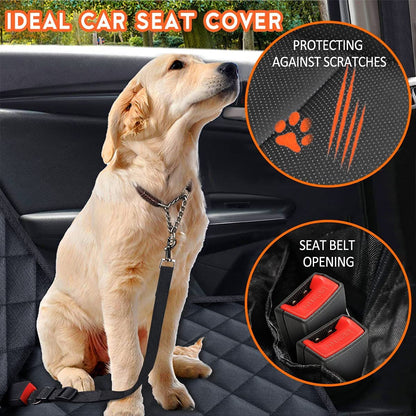 Best Dog Back Seat Cover: Waterproof, Non - Slip Car Protector - Mirza Store