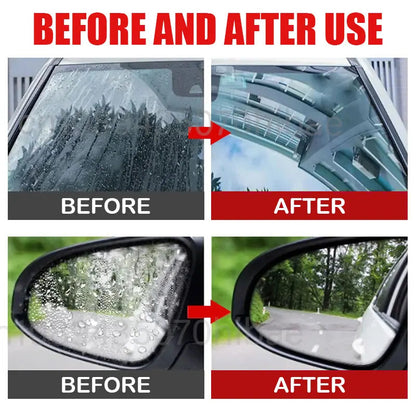Car Glass Hydrophobic Anti-Rain Spray Mirza Store