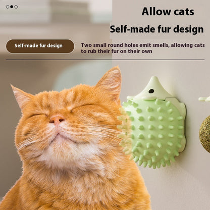 Cat Toy Hedgehog Scratching And Itching Catnip Ball Relieving Stuffy Pet Toy Mirza Store