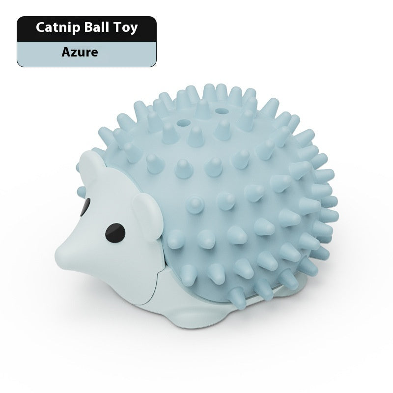 Cat Toy Hedgehog Scratching And Itching Catnip Ball Relieving Stuffy Pet Toy Mirza Store