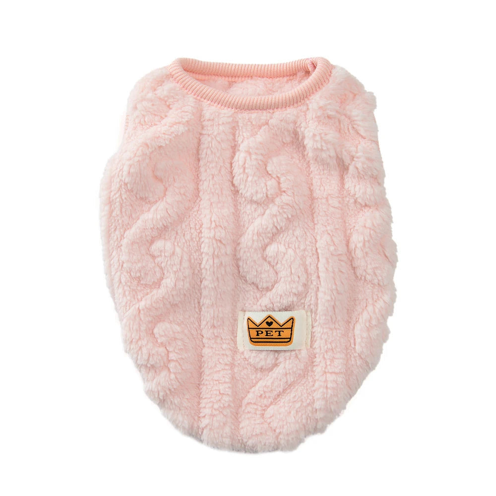 Cozy Fleece Pet Sweater Mirza Store