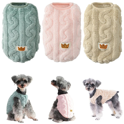 Cozy Fleece Pet Sweater Mirza Store
