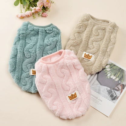 Cozy Fleece Pet Sweater Mirza Store
