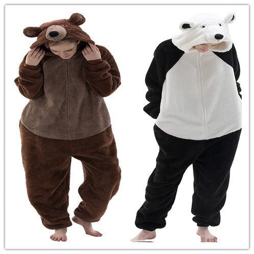 Cozy Winter Bear Pajamas for Pet Lovers - Mirza Finds