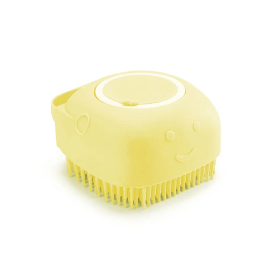 Pet dog silicone bath brush Clean care baby Baby bath massage brush Safe non-toxic pet products