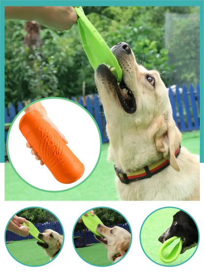 Durable Bite-Resistant Dog Flying Disc Toy Mirza Store