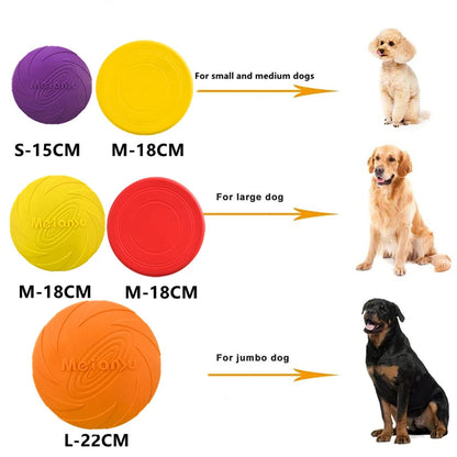 Durable Bite-Resistant Dog Flying Disc Toy Mirza Store