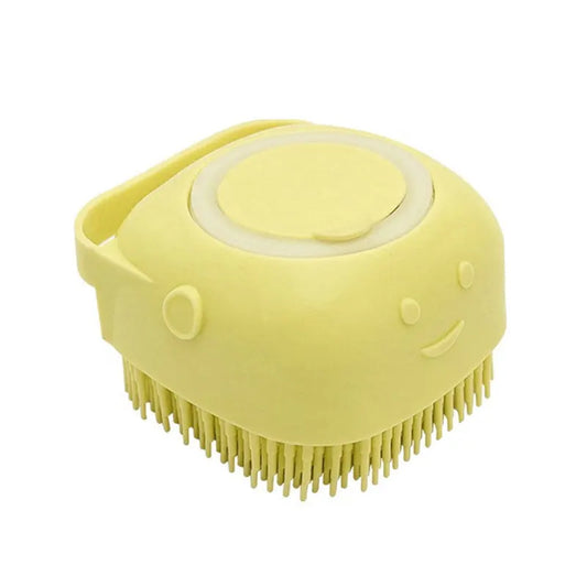 Pet dog silicone bath brush Clean care baby Baby bath massage brush Safe non-toxic pet products