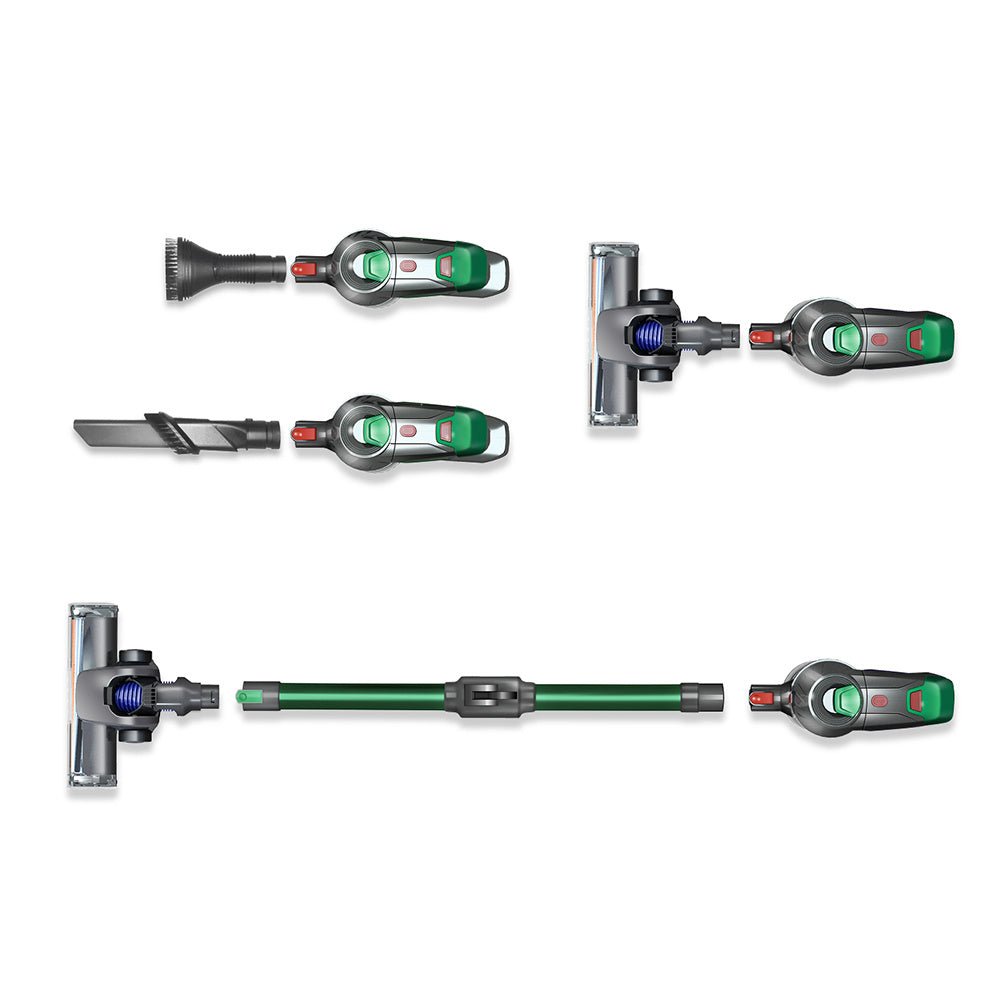 Handheld Wireless Vaccum Cleaner With Foldable Tube - Mirza Finds