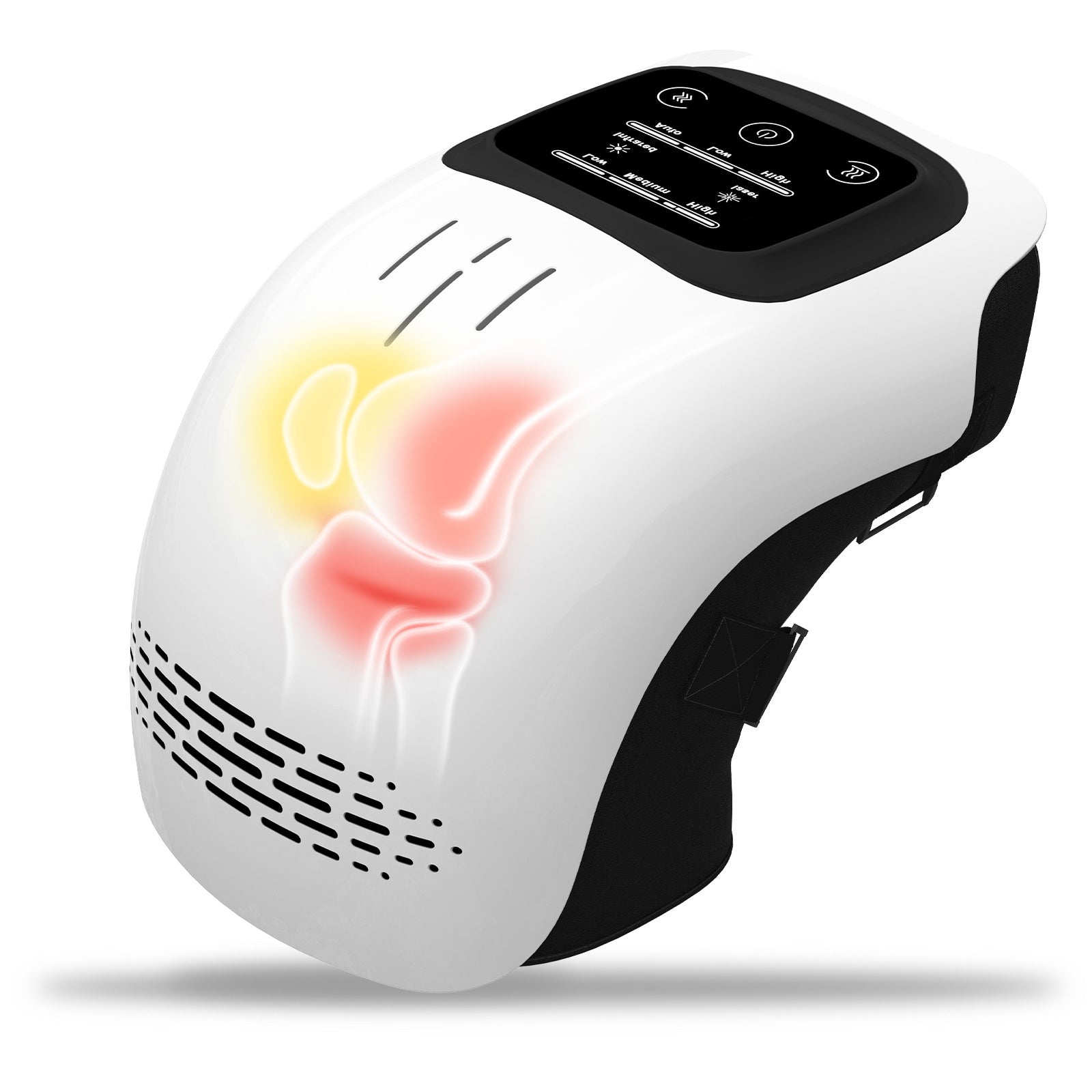 Intelligent Home Use Electric Intelligent Kneading Heating Knee Massager Rechargeable Pain Relief Infrared Laser Vibration Knee Massager - Mirza Finds