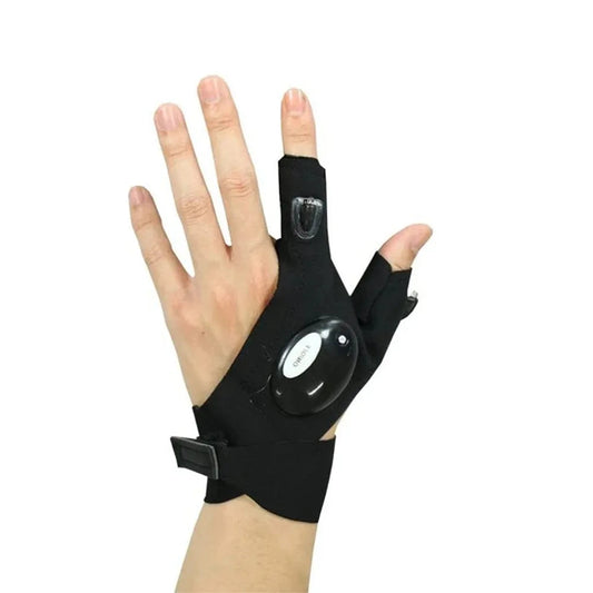 LED Flashlight Running Gloves Mirza Store