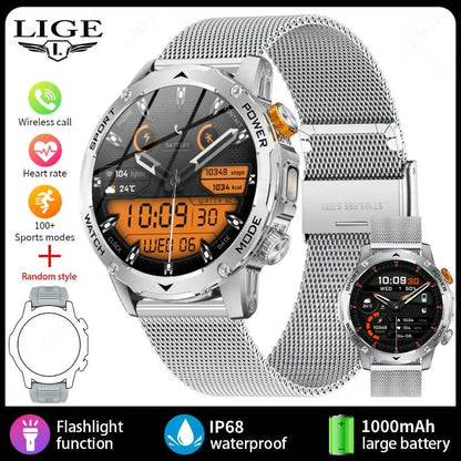 LIGE Outdoor Pro Sport Smartwatch Mirza Store
