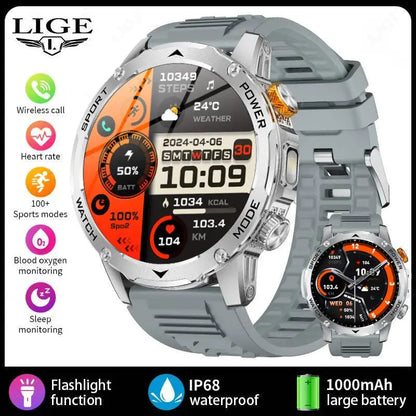 LIGE Outdoor Pro Sport Smartwatch Mirza Store