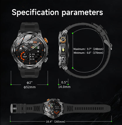 LIGE Outdoor Pro Sport Smartwatch Mirza Store