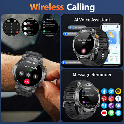 LIGE Outdoor Pro Sport Smartwatch Mirza Store