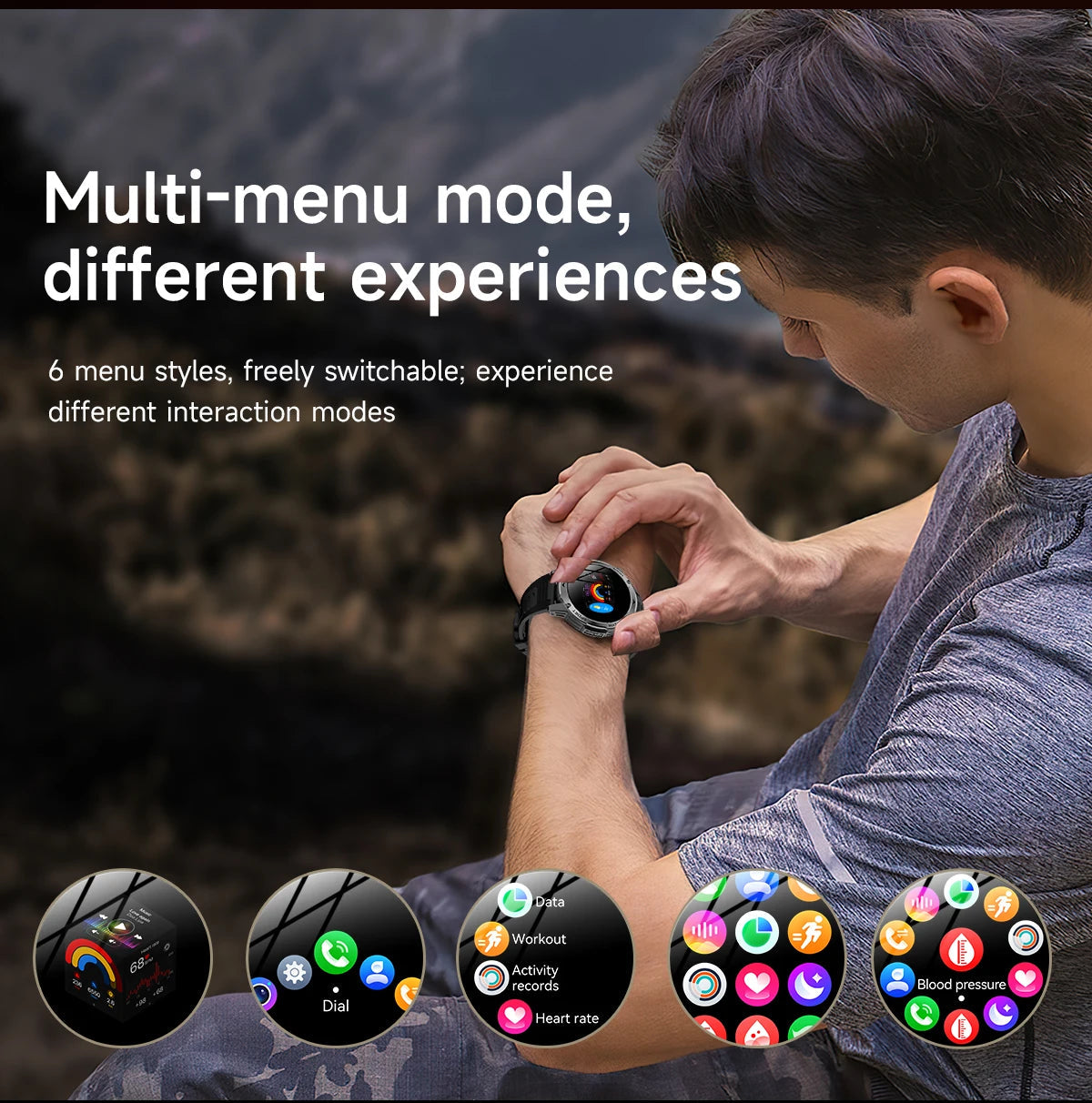 LIGE Outdoor Pro Sport Smartwatch Mirza Store