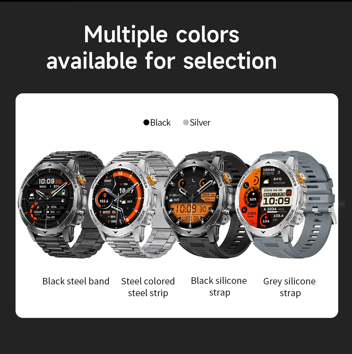 LIGE Outdoor Pro Sport Smartwatch Mirza Store