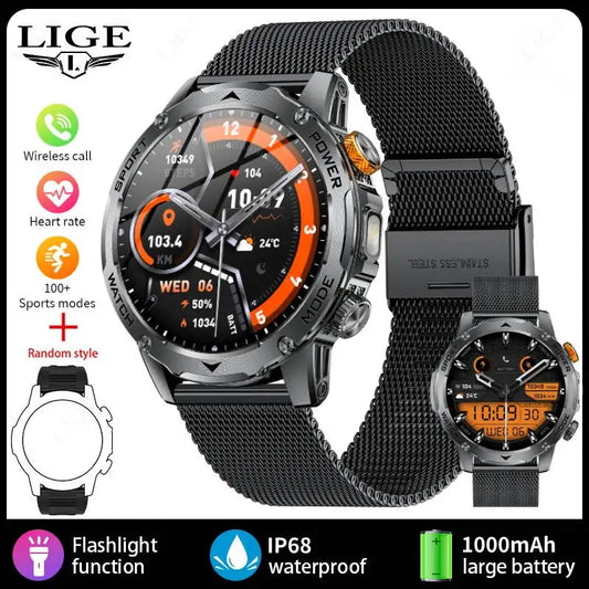LIGE Outdoor Pro Sport Smartwatch Mirza Store