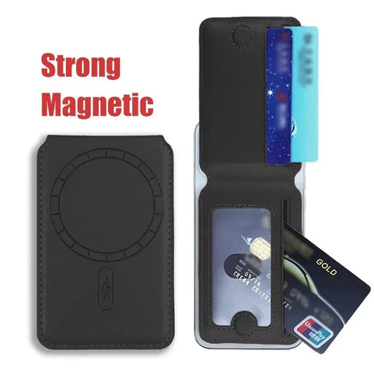 MagSafe Leather Wallet Case Mirza Store