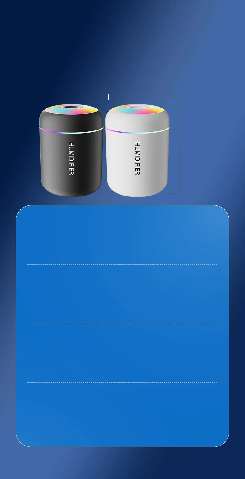 Mini USB Air Humidifier & Aroma Diffuser Mirza Store