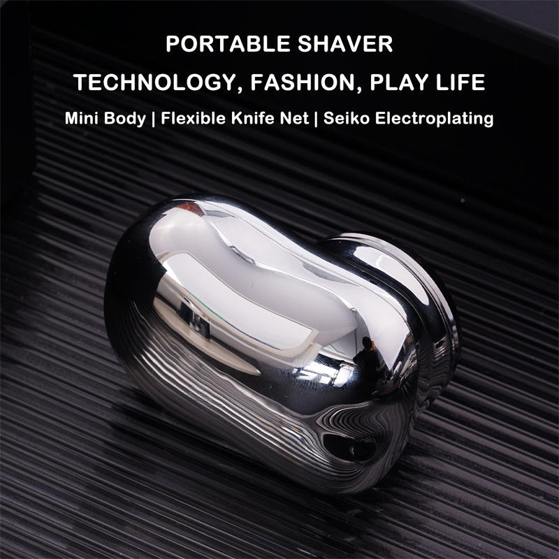 Mini Portable Face Cordless Shavers Rechargeable USB Electric Shaver Wet & Dry Painless Small Size Machine Shaving For Men - Mirza Finds