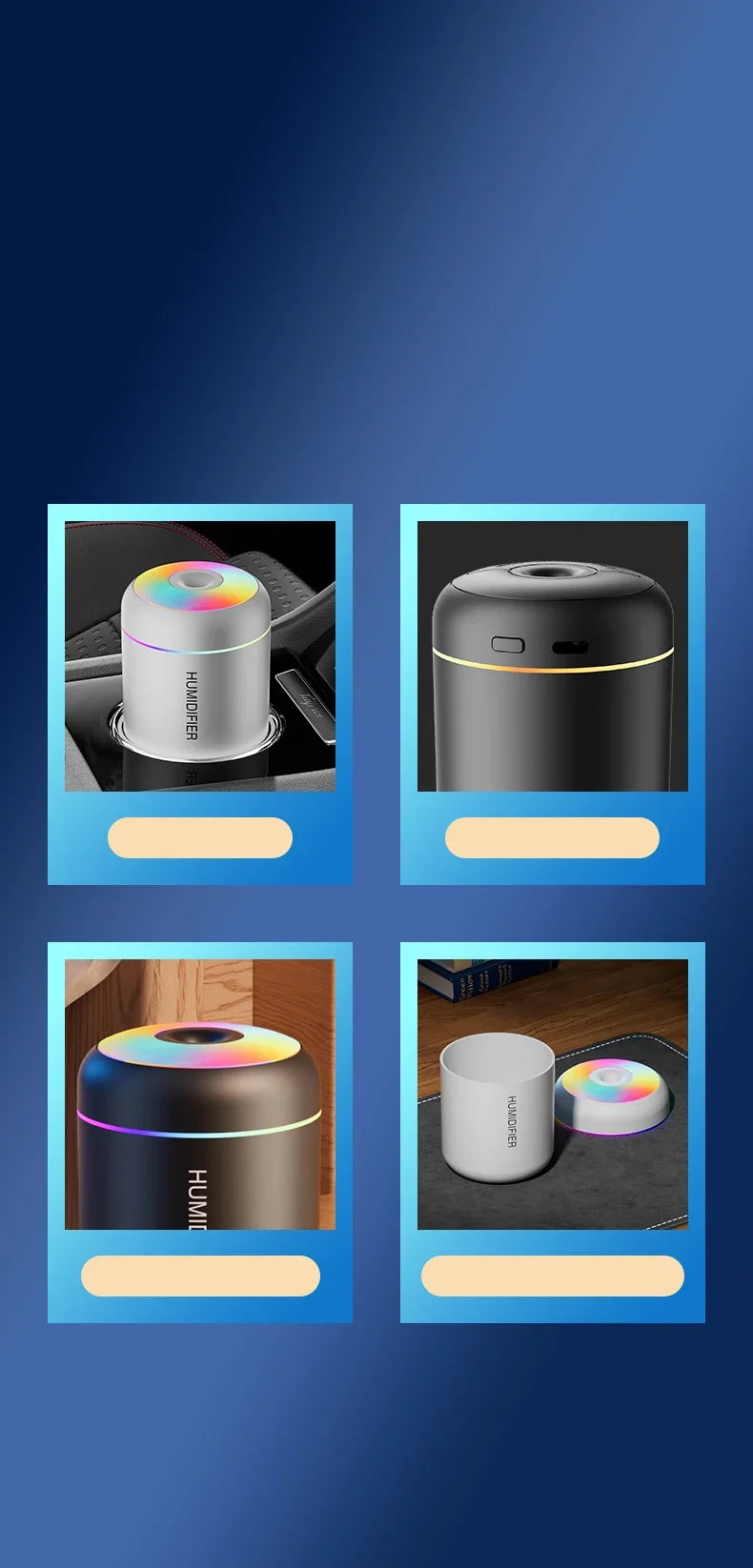 Mini USB Air Humidifier & Aroma Diffuser Mirza Store