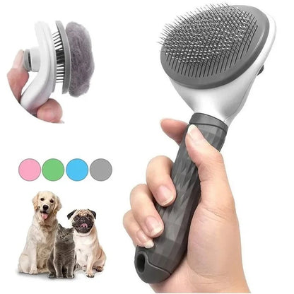 Pet Grooming Brush for Dogs & Cats