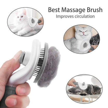 Pet Grooming Brush for Dogs & Cats Mirza Store