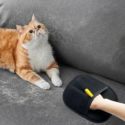 Pet Hair Removal Gloves Mirza Store