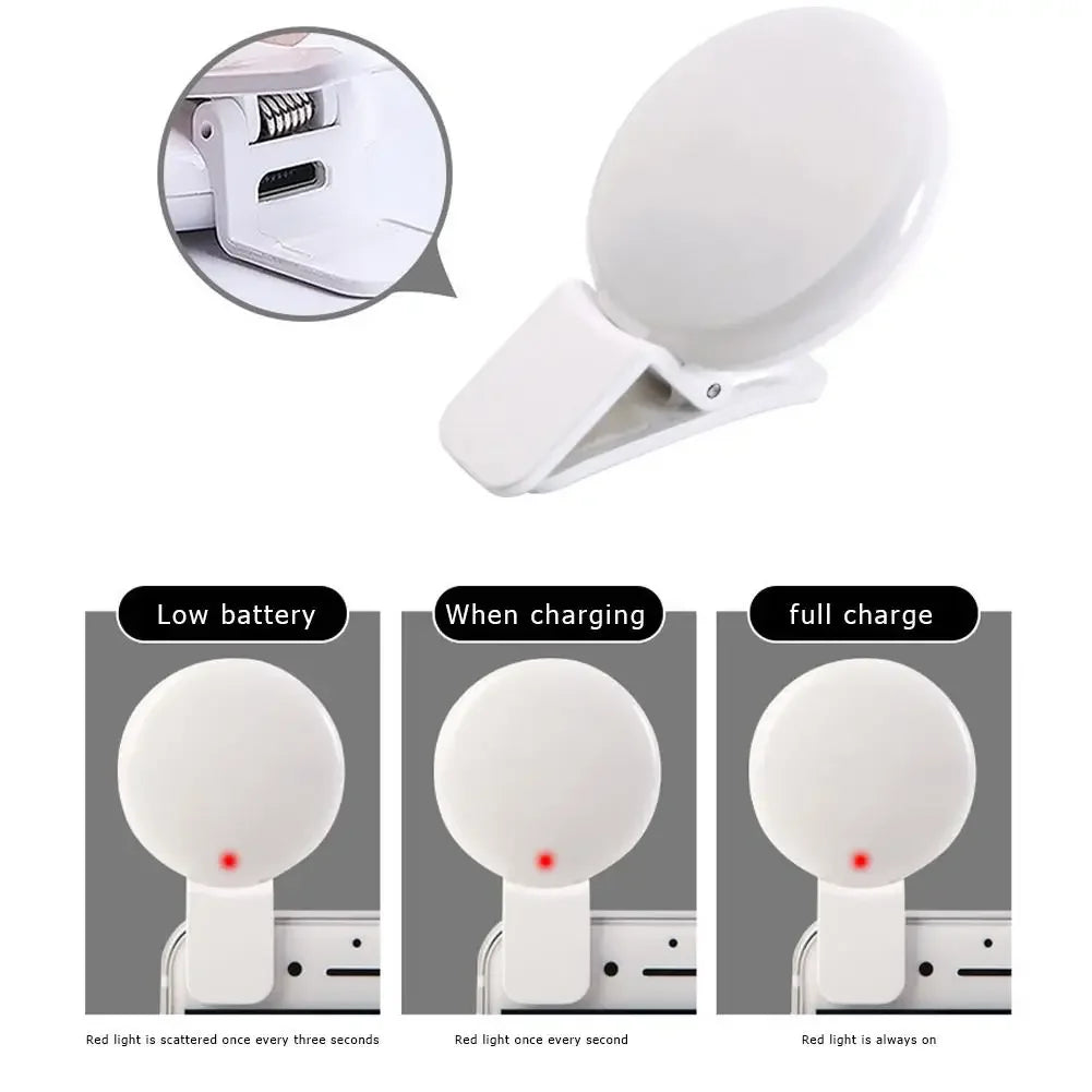 Portable LED Selfie Ring Light Mirza Store