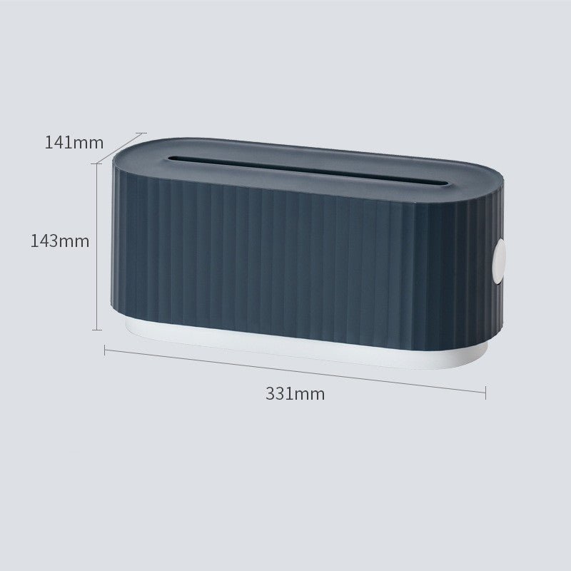 Power Strip Wire Case Cable Storage Box Anti Dust Charger Socket Organizer Network Line Storage Bin Charger Wire Management - Mirza Finds