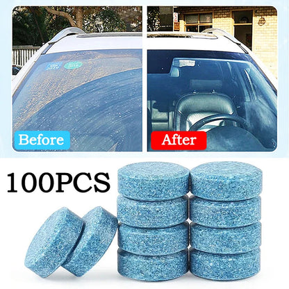 "Premium Car Windscreen Auto Wiper Glass Cleaner Tablets-10  Pack" Mirza Store