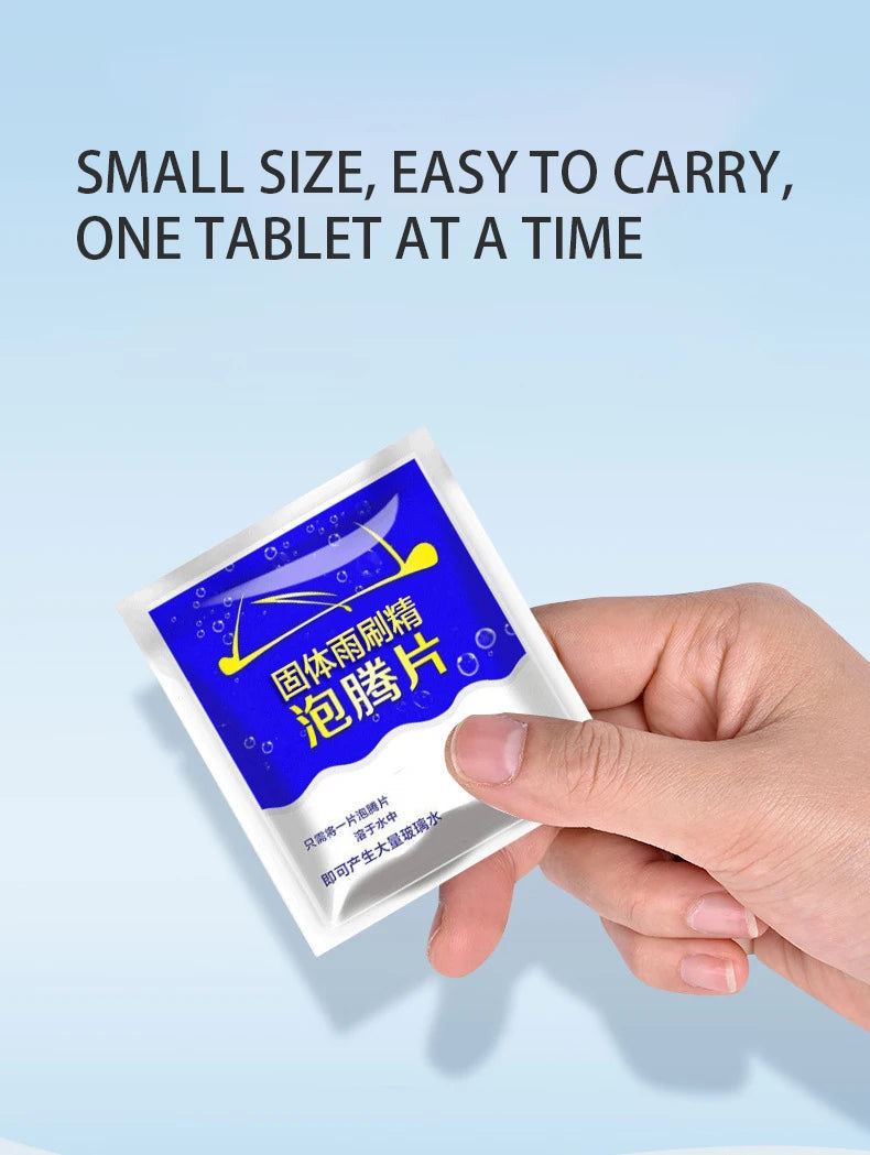 "Premium Car Windscreen Auto Wiper Glass Cleaner Tablets-10  Pack" Mirza Store