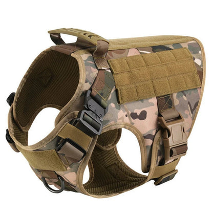 Premium Dog Harness with Leash & Molle Pouches & Training Walking Vest - Mirza Finds