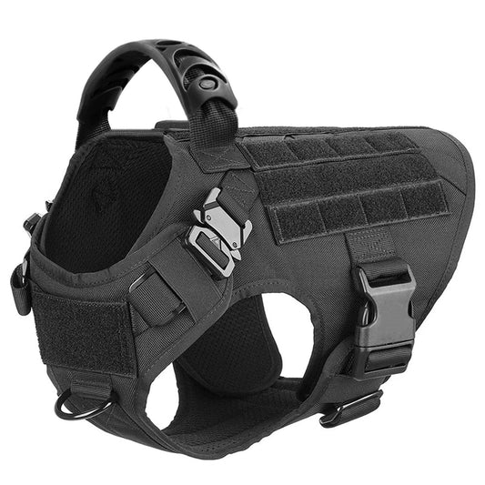 Premium Dog Harness with Leash & Molle Pouches & Training Walking Vest Mirza Store