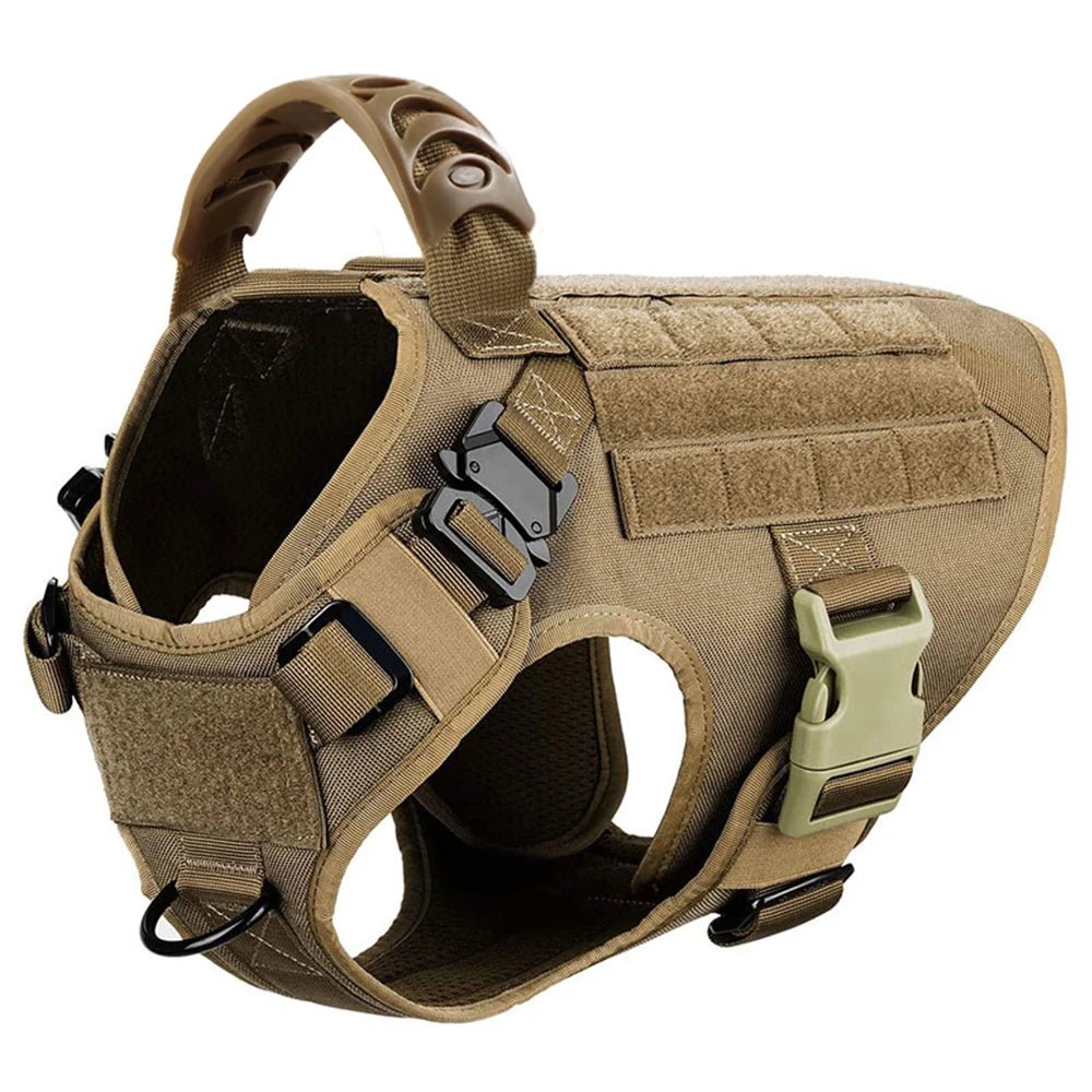 Premium Dog Harness with Leash & Molle Pouches & Training Walking Vest - Mirza Finds