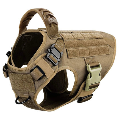 Premium Dog Harness with Leash & Molle Pouches & Training Walking Vest - Mirza Finds